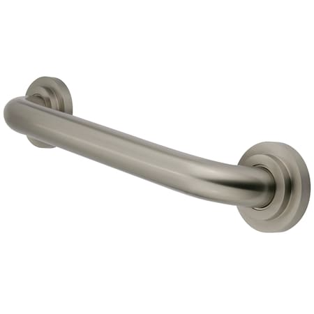 Manhattan Contemporary Grab Bar, 34-13/16" L, Brass, Brushed Nickel DR414328